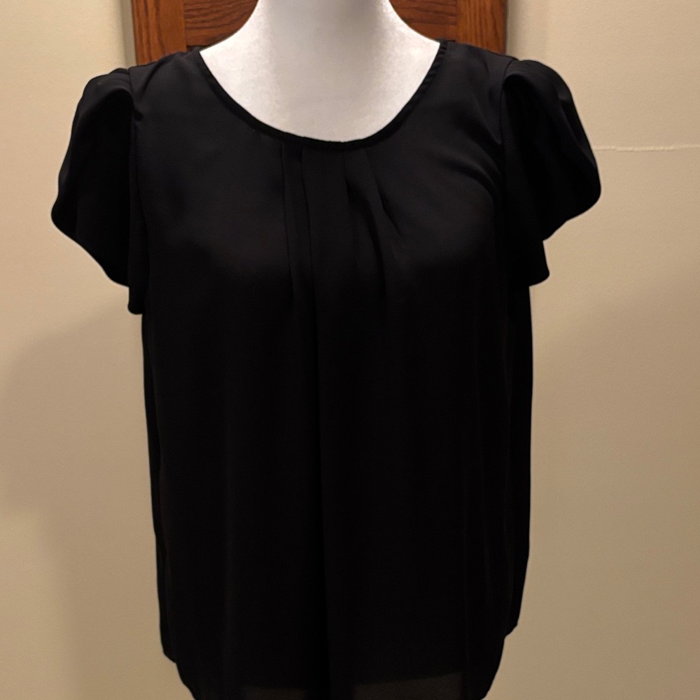 NWT Papermoon Beautiful Black Top - LPetite